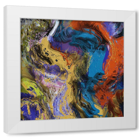 The Art of Grunge III White Modern Wood Framed Art Print by Bolokofsky, Ronald
