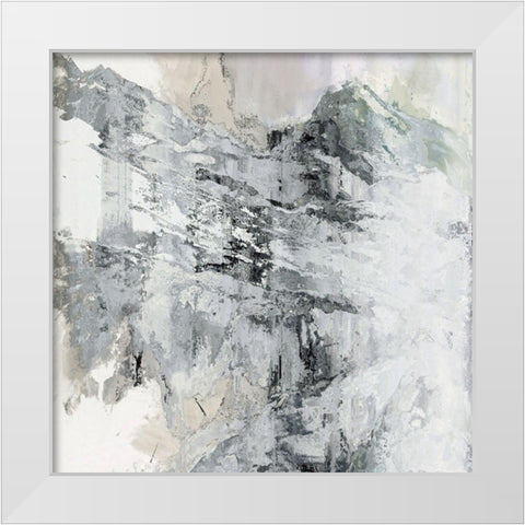 The Summit White Modern Wood Framed Art Print by Bolokofsky, Ronald