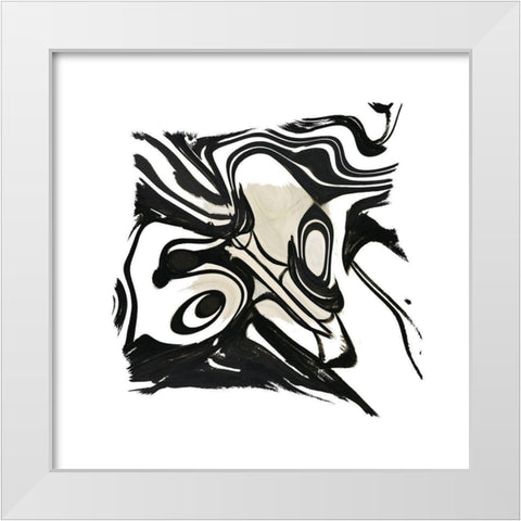 Viewpoint II White Modern Wood Framed Art Print by Bolokofsky, Ronald