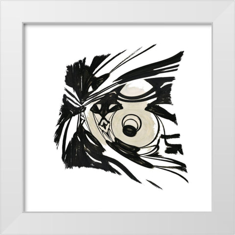 Viewpoint III White Modern Wood Framed Art Print by Bolokofsky, Ronald