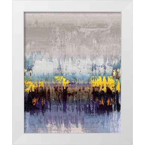 Wash Away the Blues I White Modern Wood Framed Art Print by Bolokofsky, Ronald