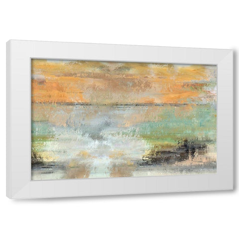 Westward Ho III White Modern Wood Framed Art Print by Bolokofsky, Ronald