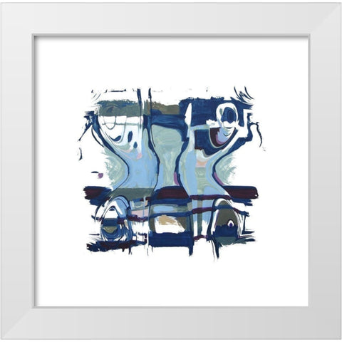 Which Way I White Modern Wood Framed Art Print by Bolokofsky, Ronald
