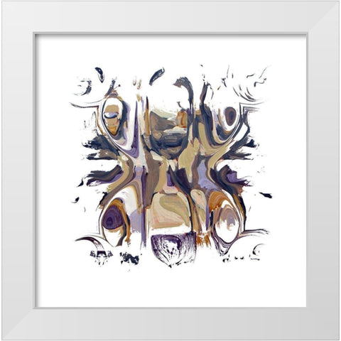 Which Way II White Modern Wood Framed Art Print by Bolokofsky, Ronald