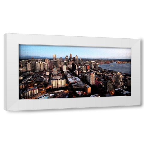 From the Seattle Needle White Modern Wood Framed Art Print by Bolokofsky, Ronald