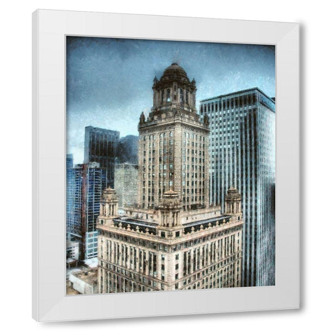 Standing Tall  White Modern Wood Framed Art Print by Bolokofsky, Ronald