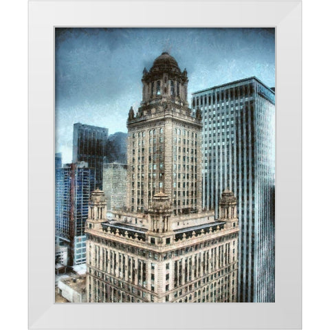 Standing Tall  White Modern Wood Framed Art Print by Bolokofsky, Ronald