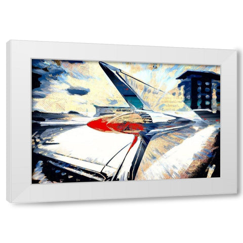 City Cruiser White Modern Wood Framed Art Print by Bolokofsky, Ronald