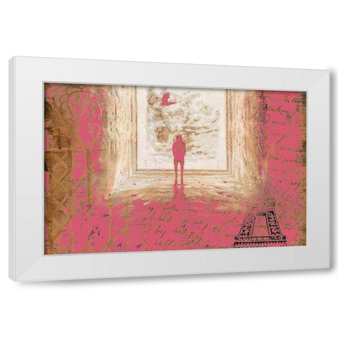 French Arts White Modern Wood Framed Art Print by Bolokofsky, Ronald