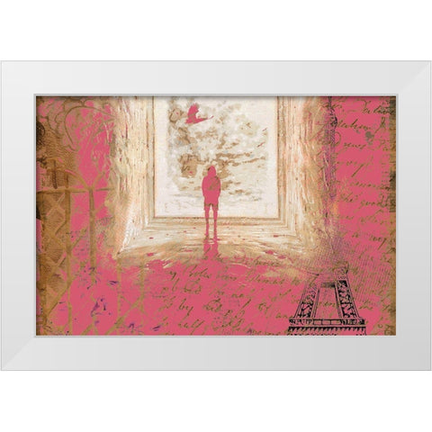 French Arts White Modern Wood Framed Art Print by Bolokofsky, Ronald