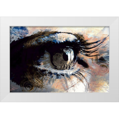 ICU White Modern Wood Framed Art Print by Bolokofsky, Ronald