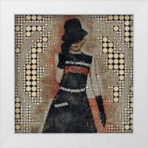 Cosmopolitan Lifestyle I White Modern Wood Framed Art Print by Bolokofsky, Ronald