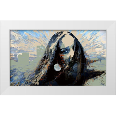 Eye On the Prize White Modern Wood Framed Art Print by Bolokofsky, Ronald