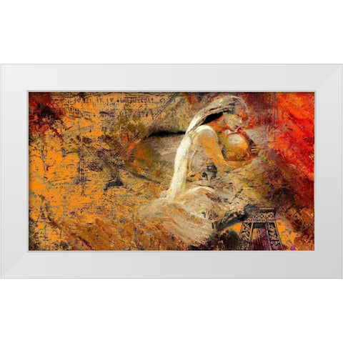 Global Arts White Modern Wood Framed Art Print by Bolokofsky, Ronald