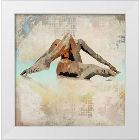 Under the Sun II White Modern Wood Framed Art Print by Bolokofsky, Ronald