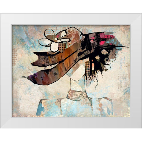 Yesterdays Fashions Today I White Modern Wood Framed Art Print by Bolokofsky, Ronald