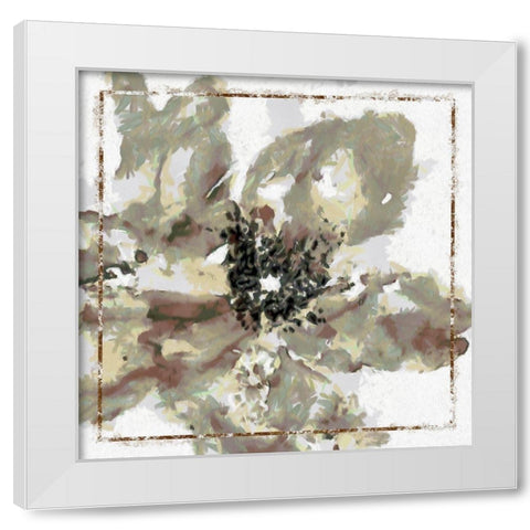 Calyx I White Modern Wood Framed Art Print by Bolokofsky, Ronald