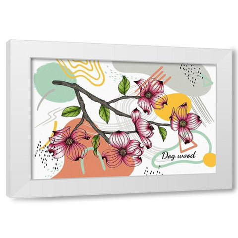 Dogwood 662 White Modern Wood Framed Art Print by Bolokofsky, Ronald