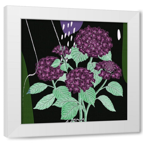 Hydrangea 692 White Modern Wood Framed Art Print by Bolokofsky, Ronald