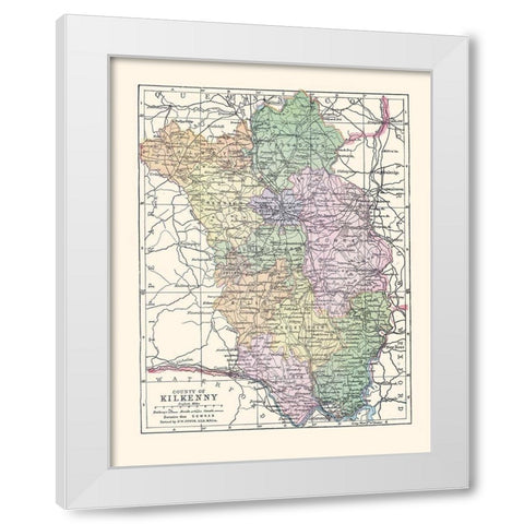 Kuril Islands Asia Plan Japan - La Perouse 1799 White Modern Wood Framed Art Print by La Perouse