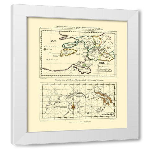 Mediterranean - Patteson 1804 White Modern Wood Framed Art Print by Patteson