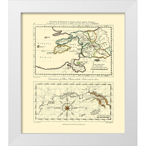 Mediterranean - Patteson 1804 White Modern Wood Framed Art Print by Patteson