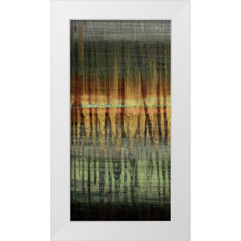 Summer Reed I White Modern Wood Framed Art Print by Brey