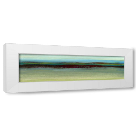 Seaview Abstract I White Modern Wood Framed Art Print by Brey