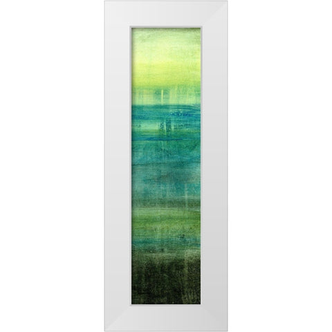 Sea Mist VI White Modern Wood Framed Art Print by Brey