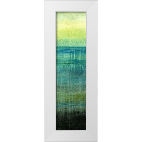 Sea Mist VII White Modern Wood Framed Art Print by Brey