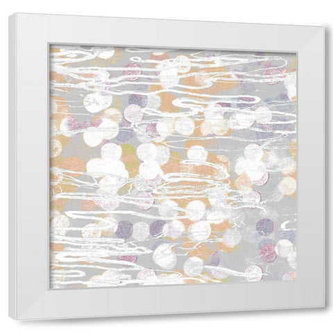 Tangled Gray I White Modern Wood Framed Art Print by Franklin