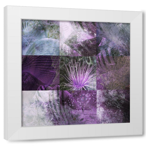 Sea View I White Modern Wood Framed Art Print by Simons