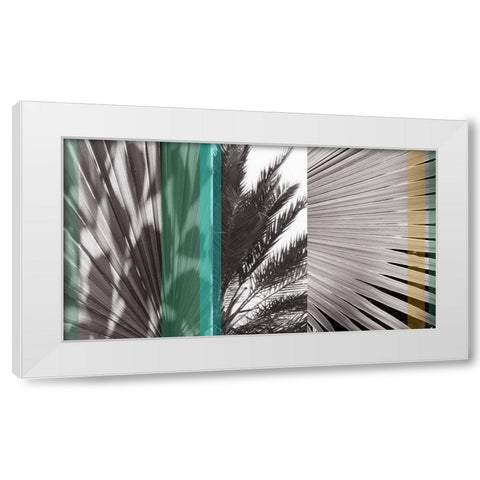 Sunlit I White Modern Wood Framed Art Print by Simons