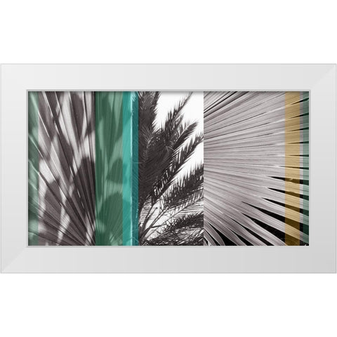 Sunlit I White Modern Wood Framed Art Print by Simons