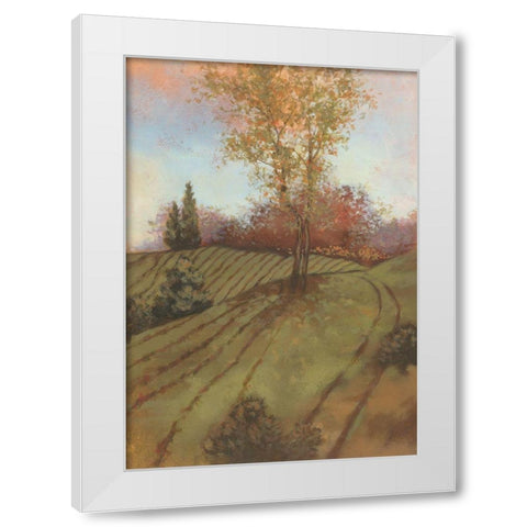 Country II White Modern Wood Framed Art Print by Larson