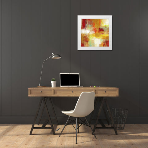 Early Morn I White Modern Wood Framed Art Print by King