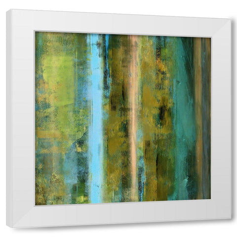 Inverse 180 II White Modern Wood Framed Art Print by King