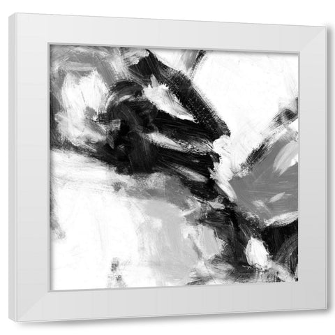 Night Wind II White Modern Wood Framed Art Print by King