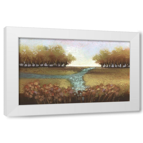 Tomorrow I White Modern Wood Framed Art Print by Ricci