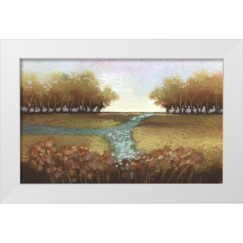 Tomorrow I White Modern Wood Framed Art Print by Ricci