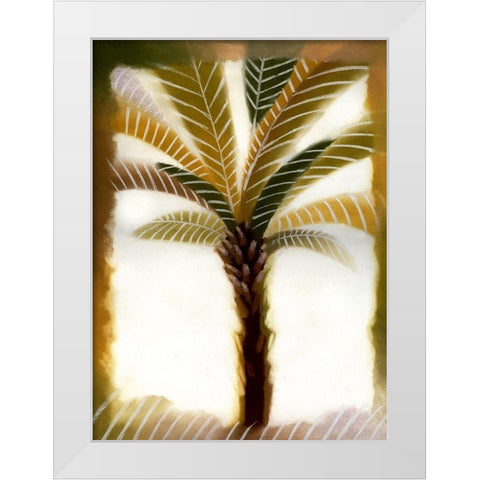 Bahama Breeze I White Modern Wood Framed Art Print by Scott