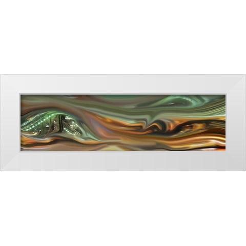 Urban Abstract II White Modern Wood Framed Art Print by Tripp