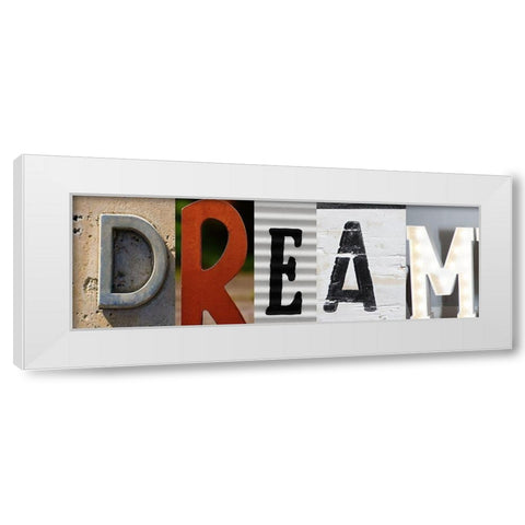 Dream White Modern Wood Framed Art Print by Phillip, Jamie