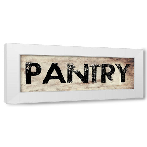 Panrty White Modern Wood Framed Art Print by Phillip, Jamie