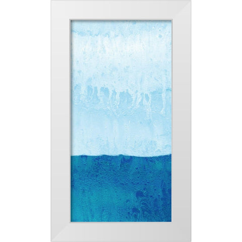 Pasific Ocean 3 White Modern Wood Framed Art Print by Phillip, Jamie