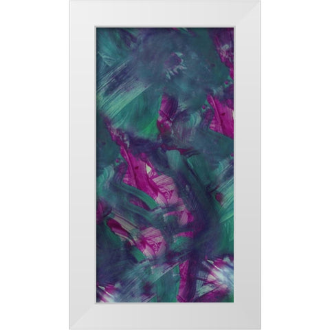 JDL 1 White Modern Wood Framed Art Print by Phillip, Jamie