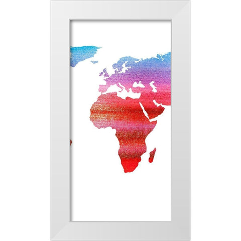 Travel 2 White Modern Wood Framed Art Print by Phillip, Jamie