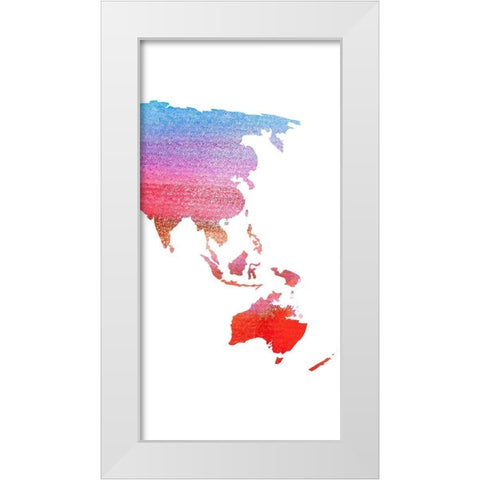 Travel 3 White Modern Wood Framed Art Print by Phillip, Jamie