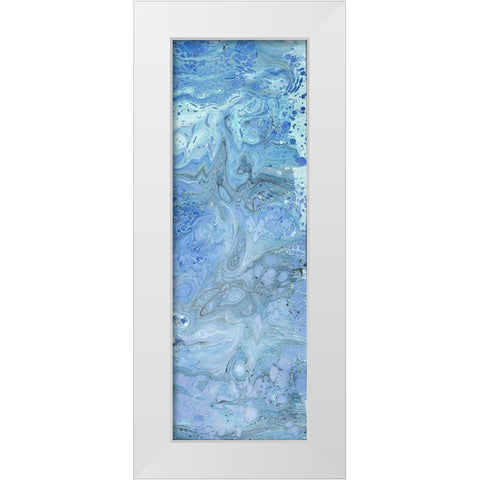 Placid Monent 2 White Modern Wood Framed Art Print by Phillip, Jamie