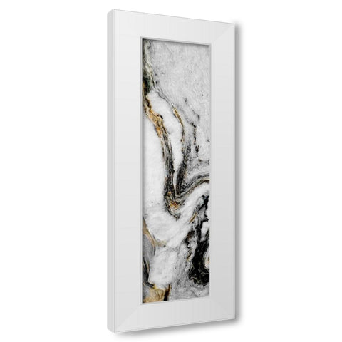 Golden 1 White Modern Wood Framed Art Print by Phillip, Jamie